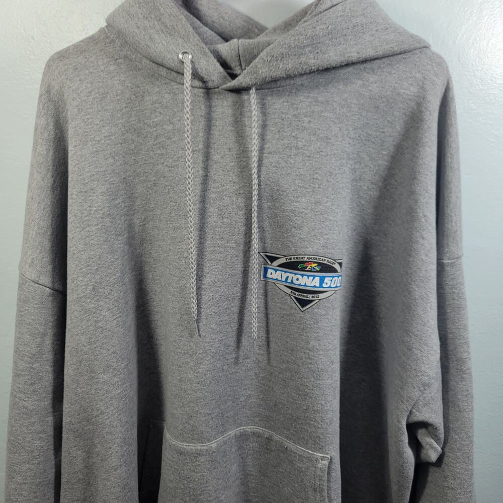 Daytona 500 54th Annual 2012 Gray Hoodie Size 2XL 71626-1386